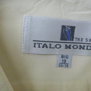 ITALO MONDO MEN'S BUTTON DOWN SHIRT 34/35